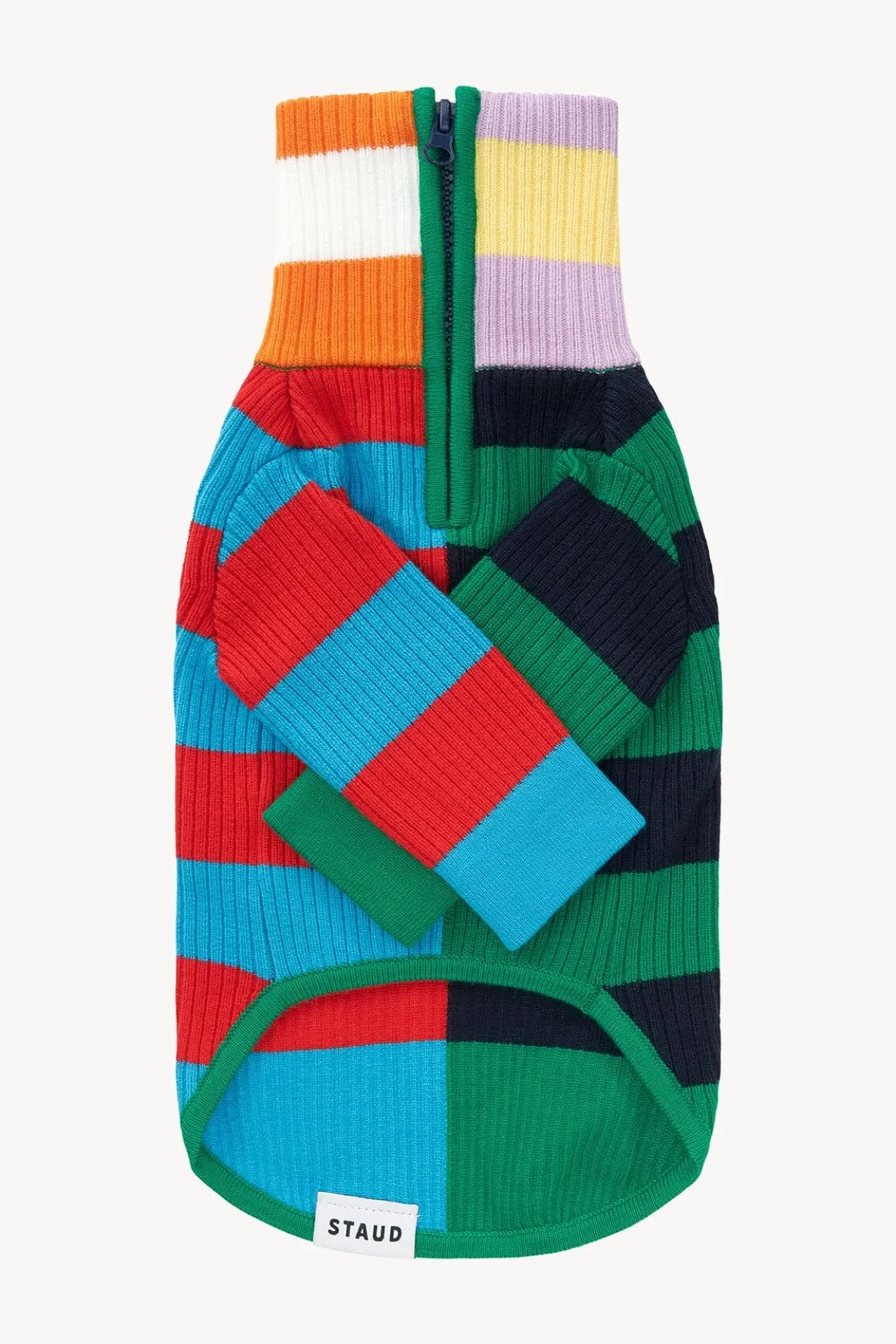 PET HAMPTON SWEATER | CABANA STRIPE MULTI