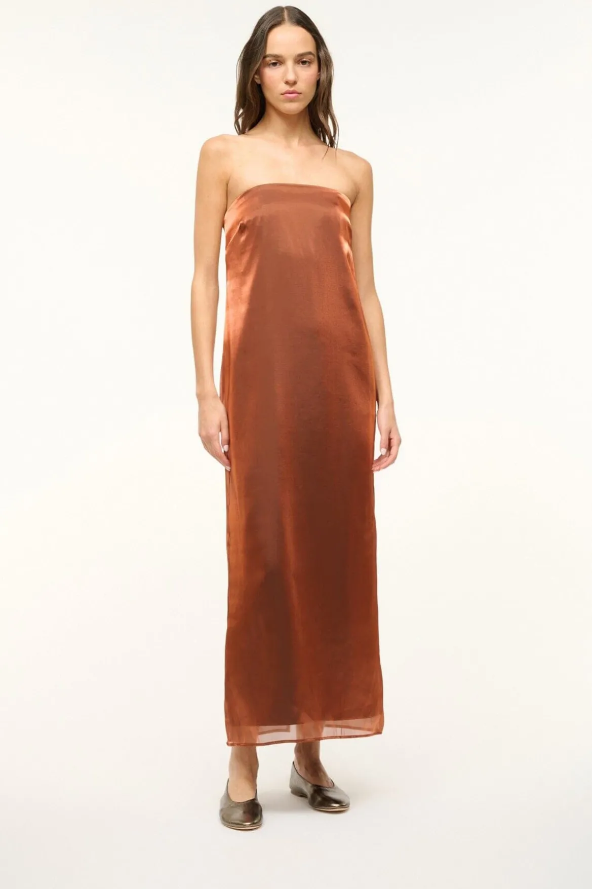 STAUD ALBA BALLET AGED BRONZE