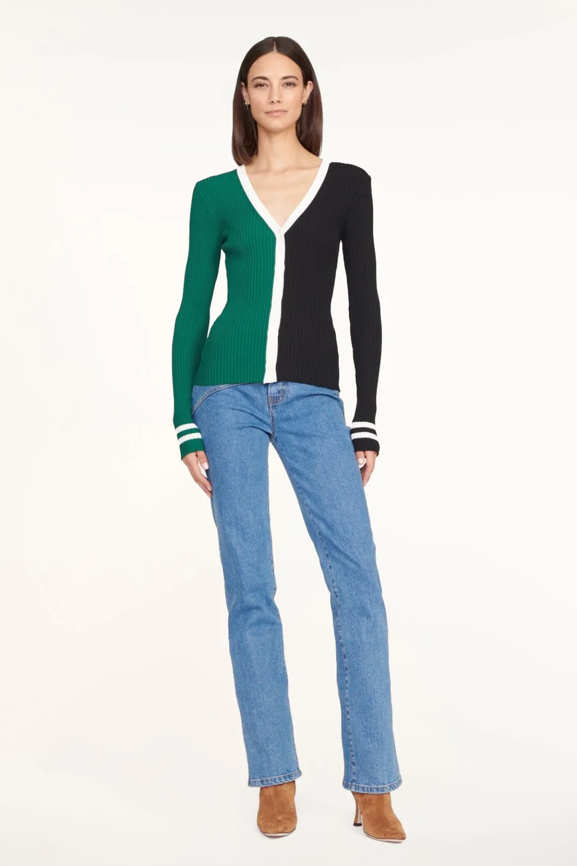 STAUD CARGO SWEATER X NFL JETS