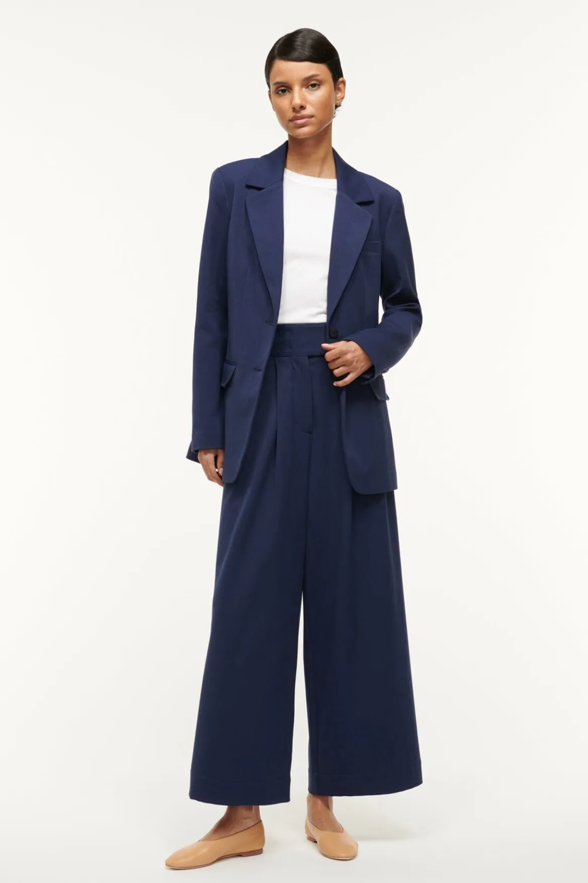 STAUD CITY BLAZER NAVY