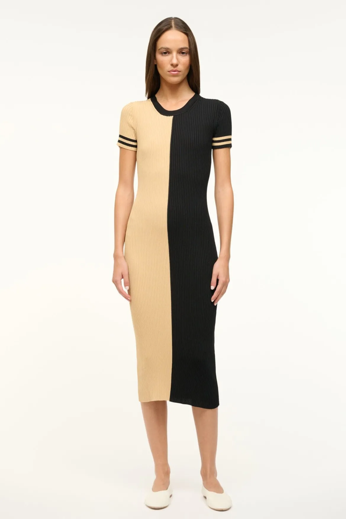 STAUD COLLEEN DRESS X NFL SAINTS