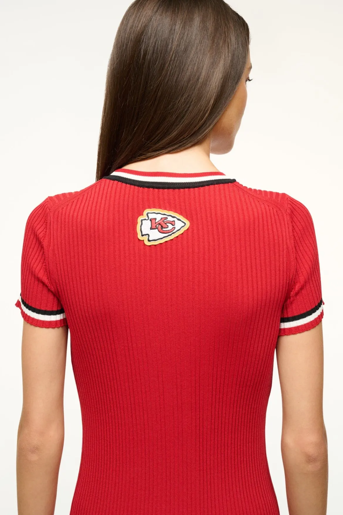 STAUD COLLEEN DRESS X NFL CHIEFS