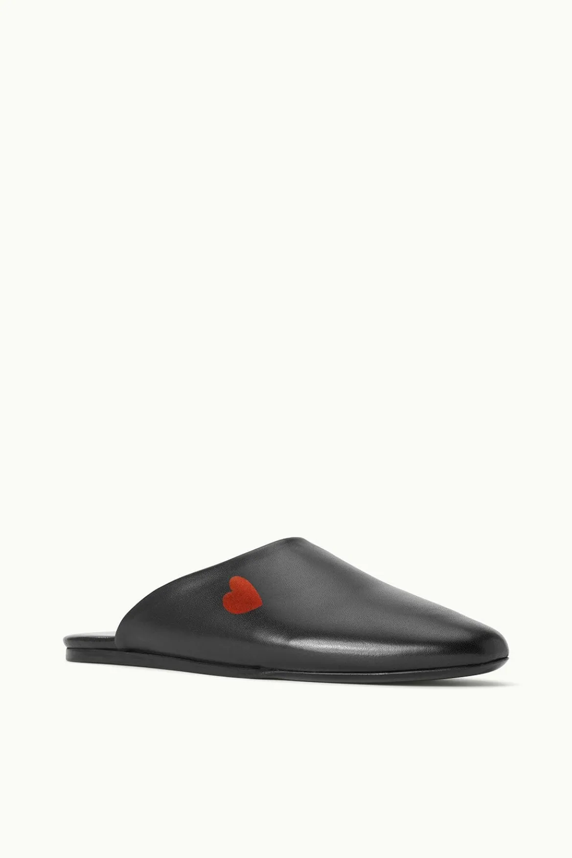 STAUD CUSTOM ABBY SLIPPER BLACK