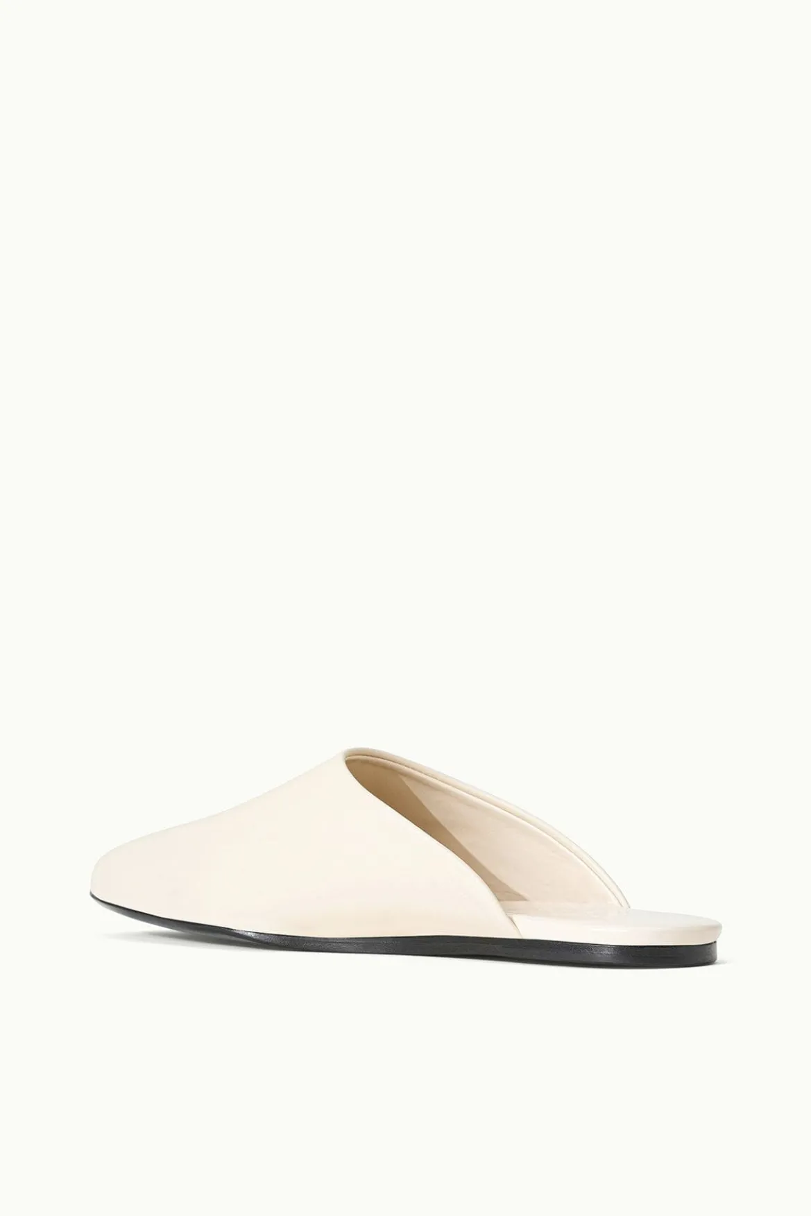 STAUD CUSTOM ABBY SLIPPER CREAM