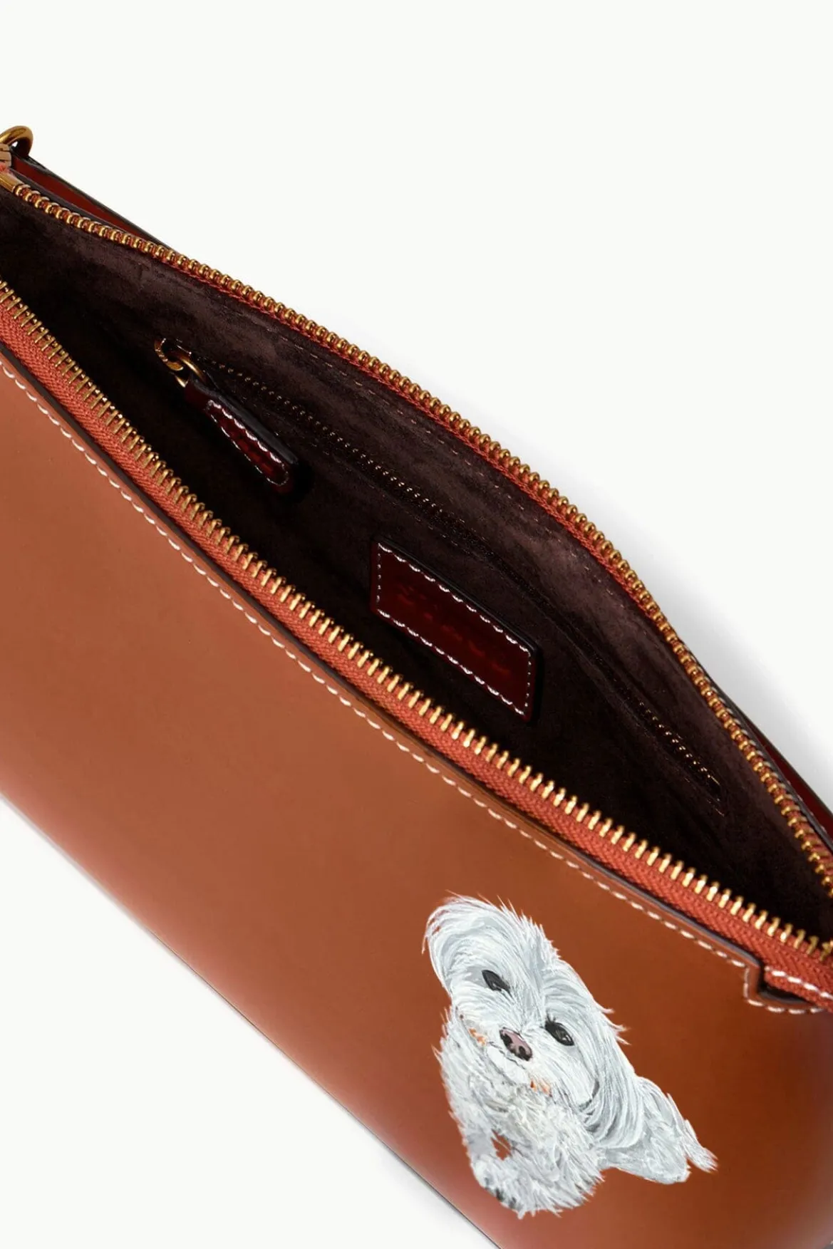 STAUD CUSTOM KAIA SHOULDER BAG | TAN