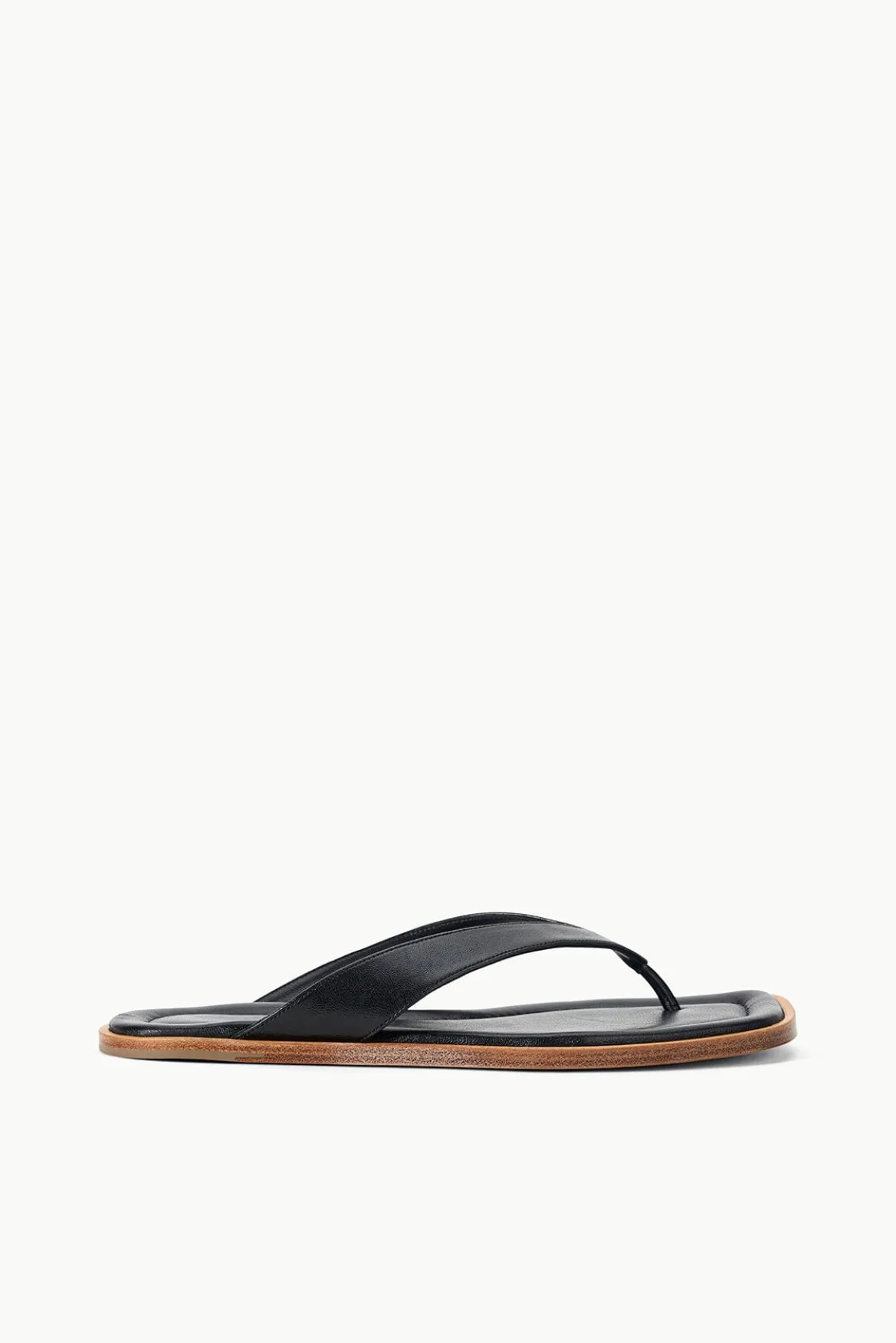 STAUD DANTE THONG SLIDE BLACK