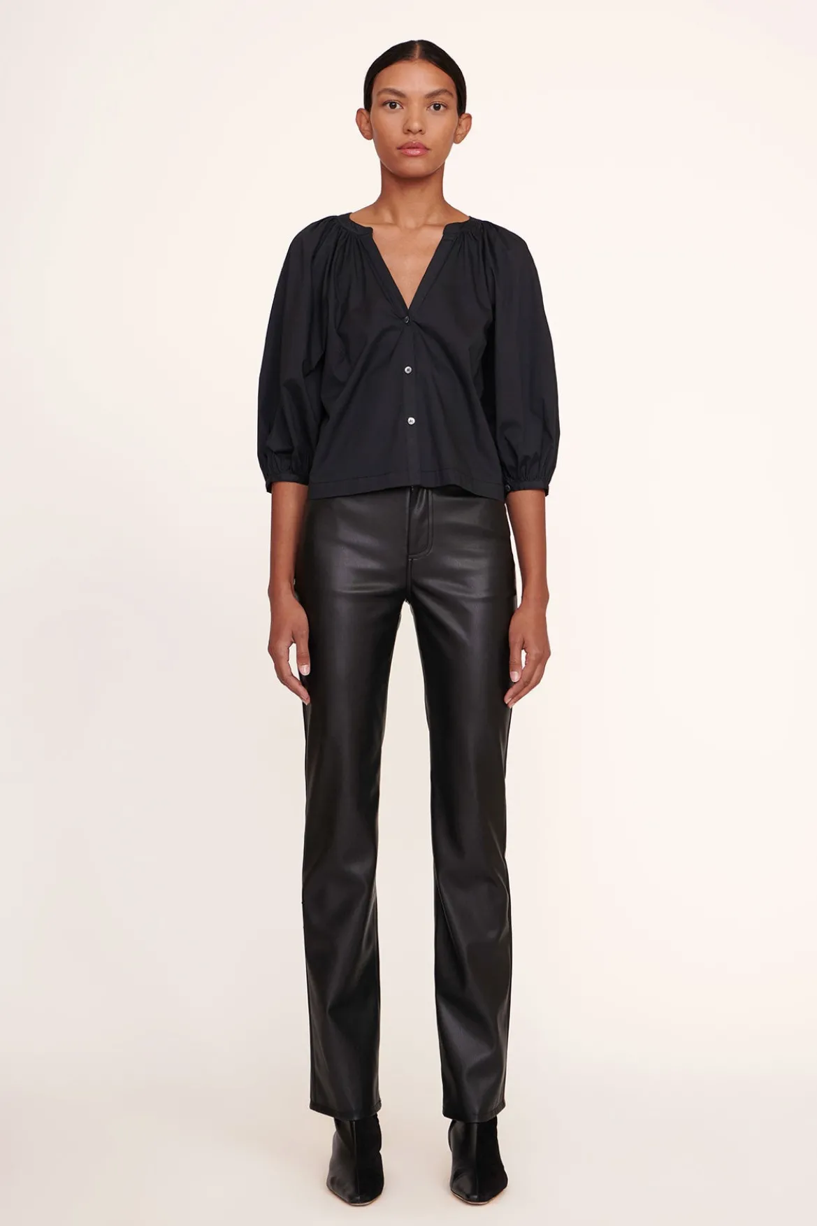 STAUD DILL TOP | BLACK