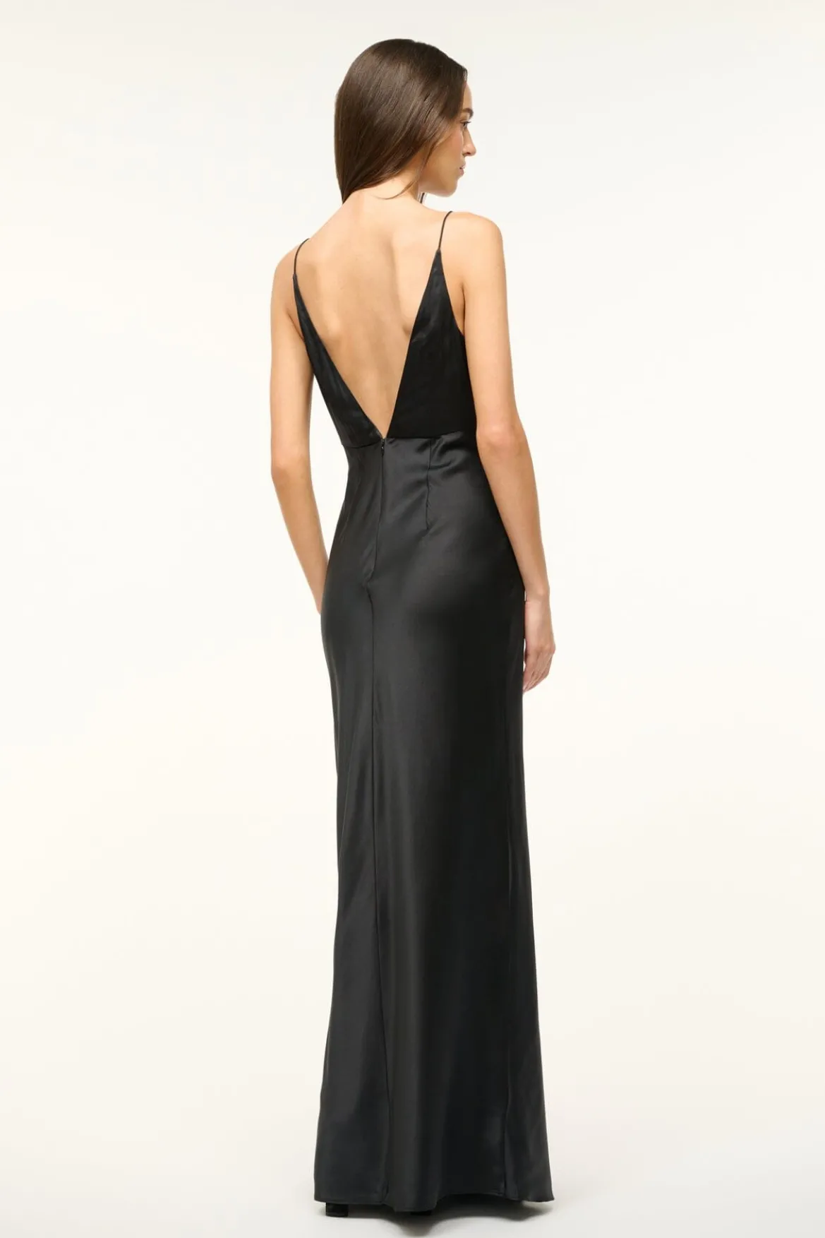 STAUD HANK DRESS BOTANICAL SHADOWS