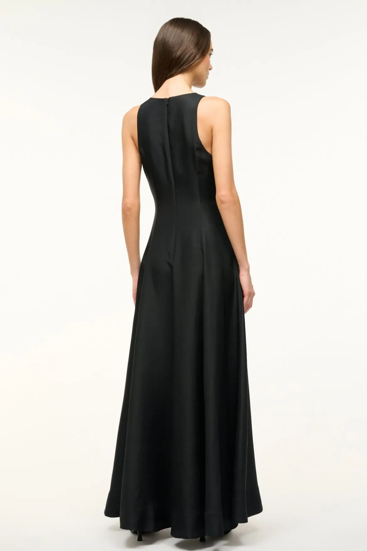 STAUD HEIKE DRESS BLACK