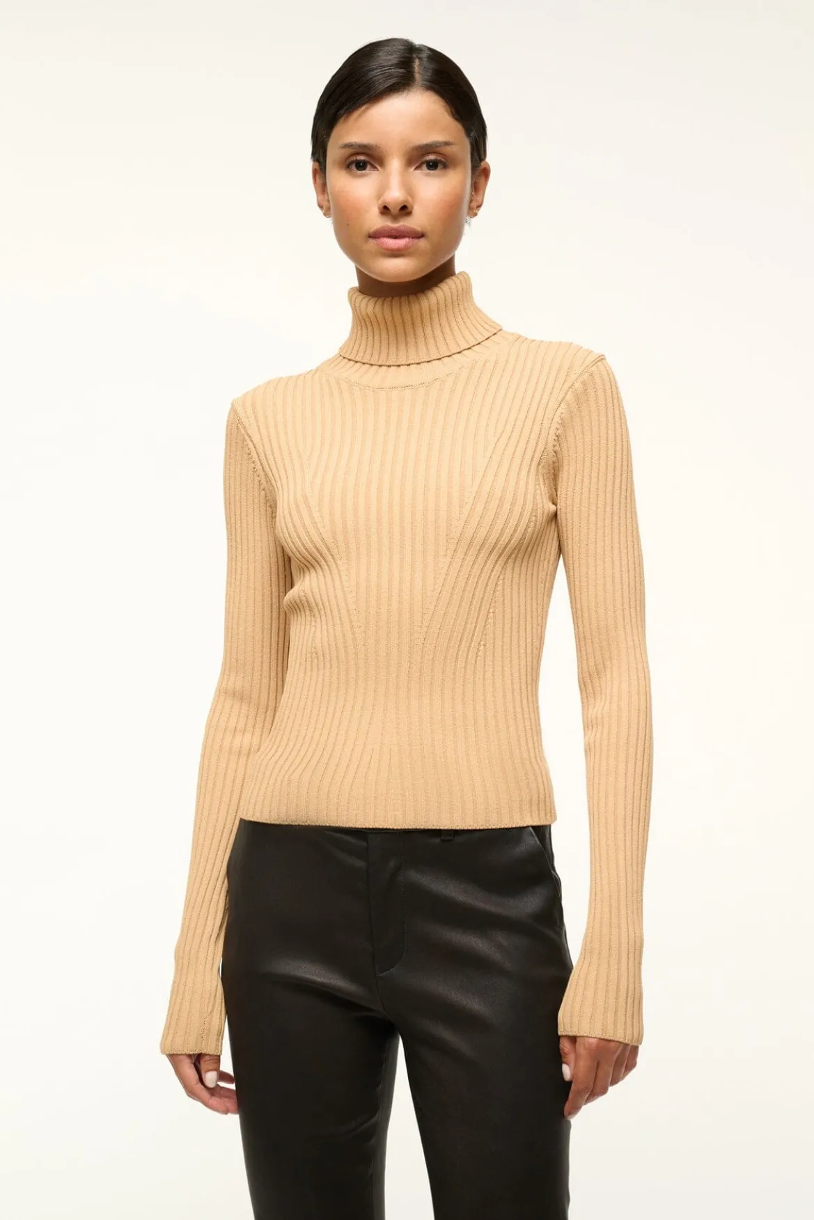 STAUD JACE TOP CAMEL