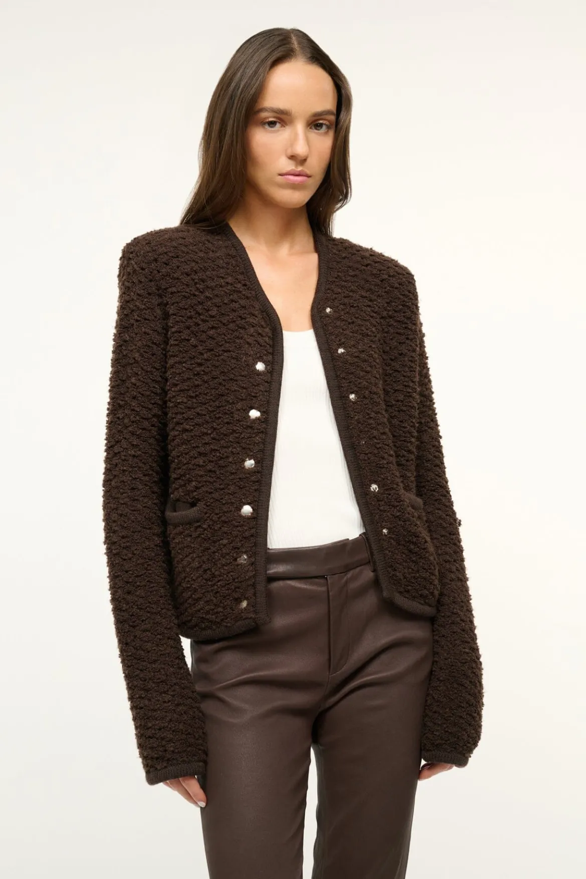 STAUD LISSON JACKET EARTH