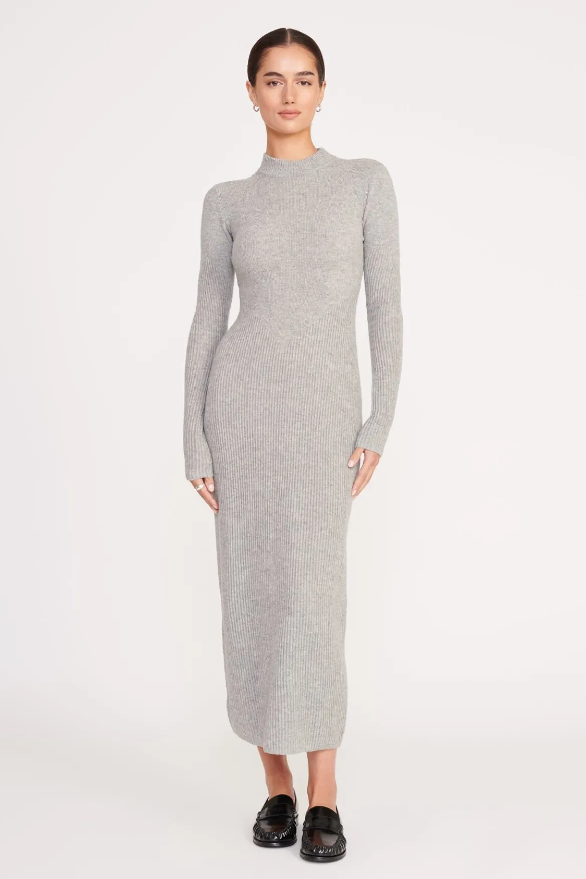 STAUD LOULOU LOAFER BLACK