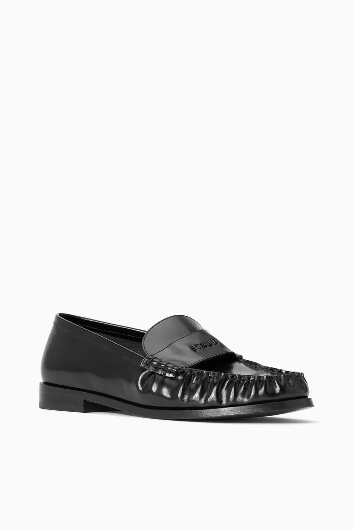 STAUD LOULOU LOAFER BLACK