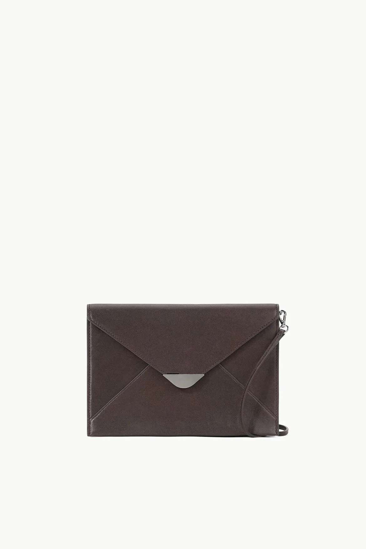 STAUD MARCELLA CLUTCH ESPRESSO