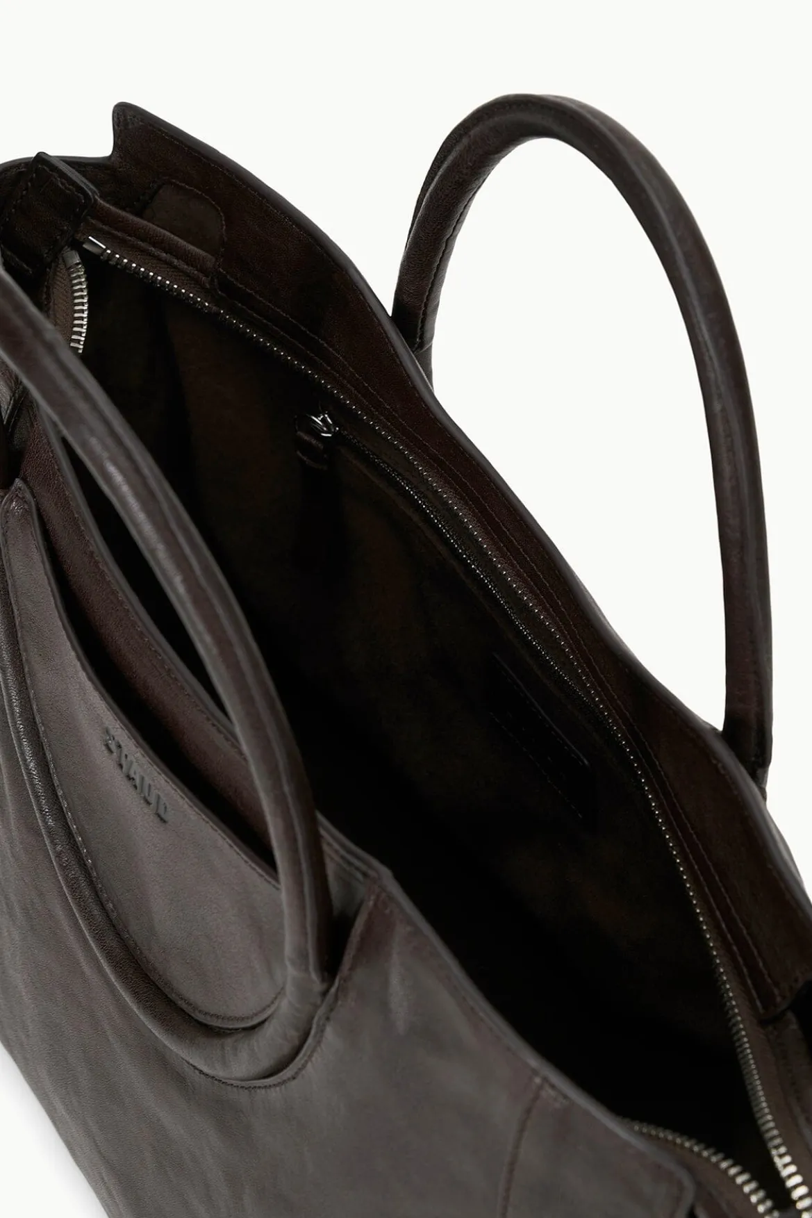 STAUD MAUDE SATCHEL ESPRESSO