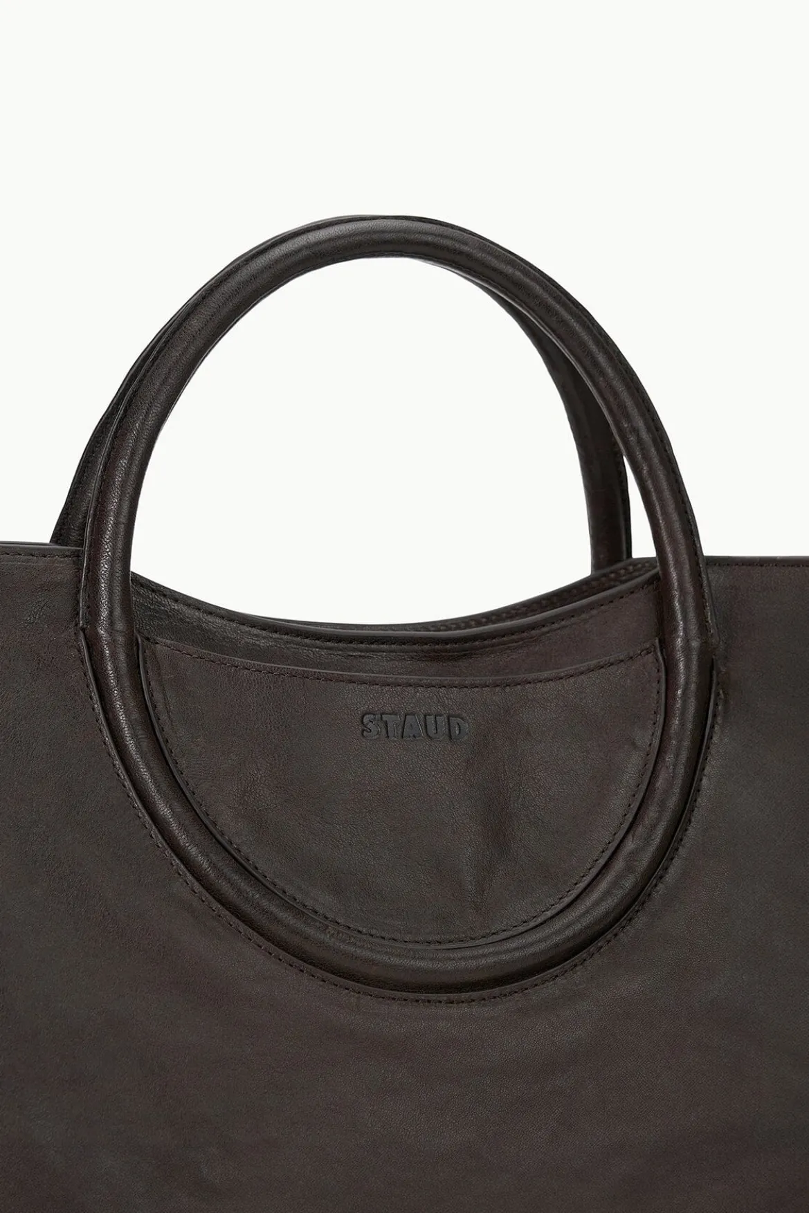 STAUD MAUDE SATCHEL ESPRESSO