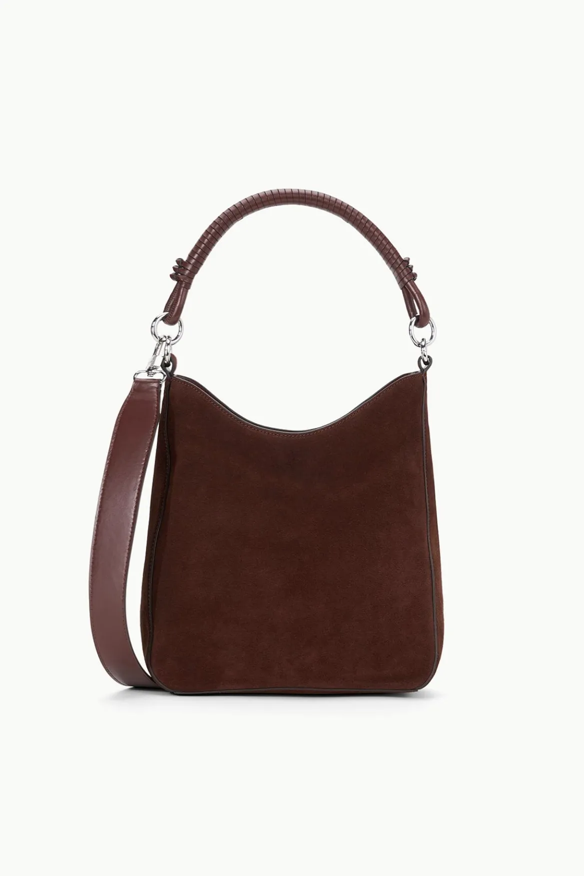 STAUD MEL SHOULDER BAG MAHOGANY