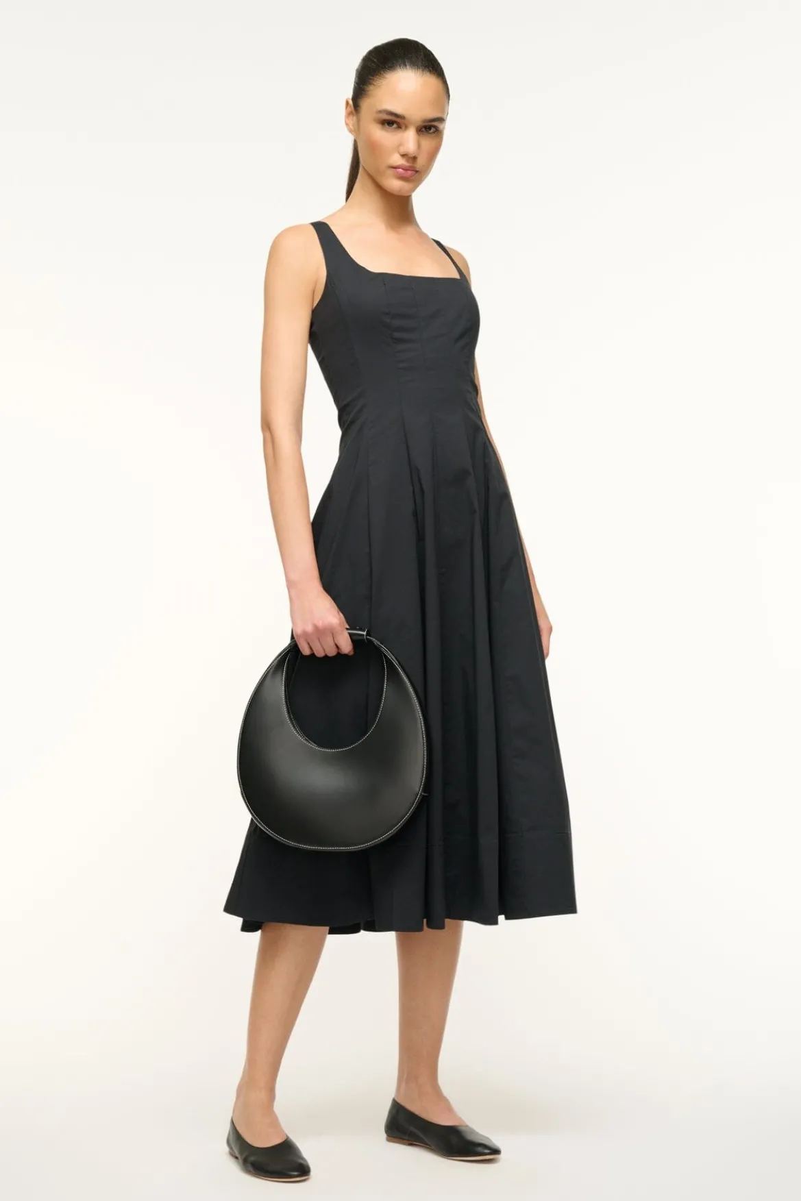 STAUD MOON BAG | BLACK