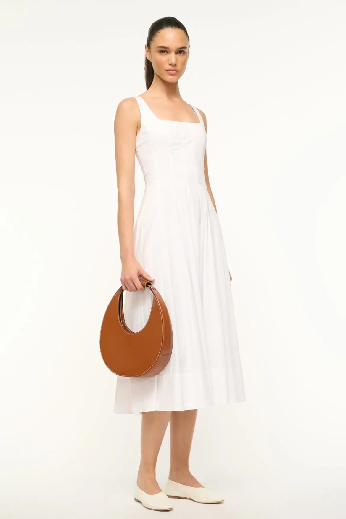 STAUD MOON BAG | SADDLE