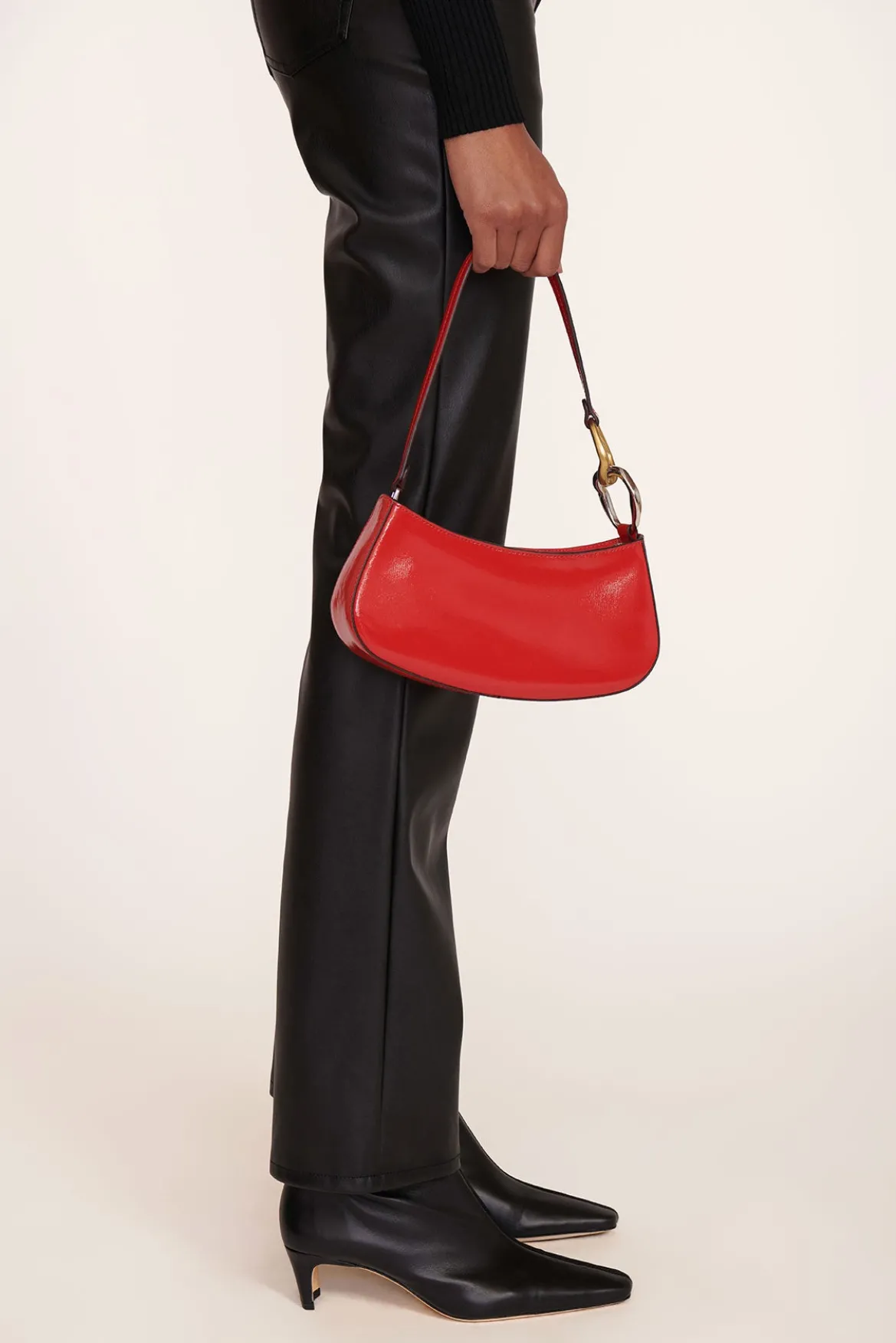 STAUD OLLIE BAG CHERRY