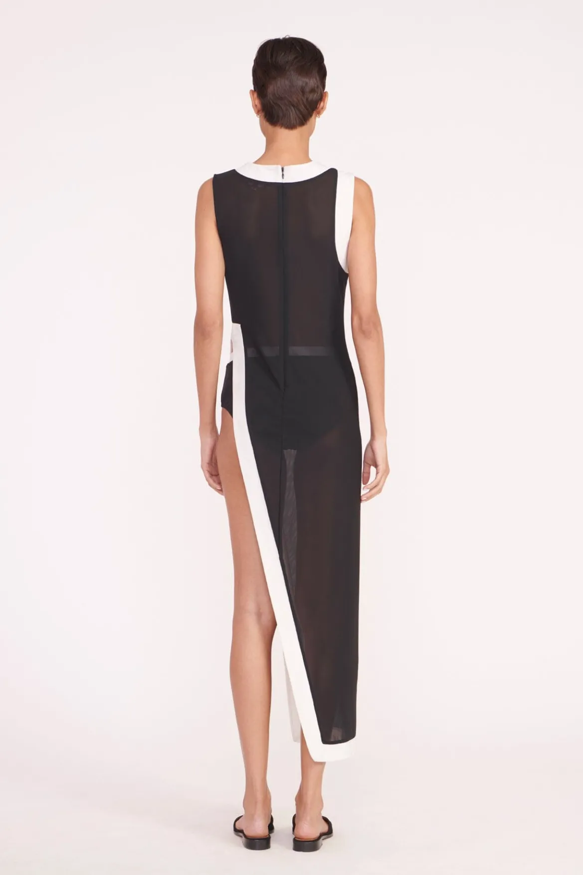 STAUD POINTER COVERUP BLACK WHITE