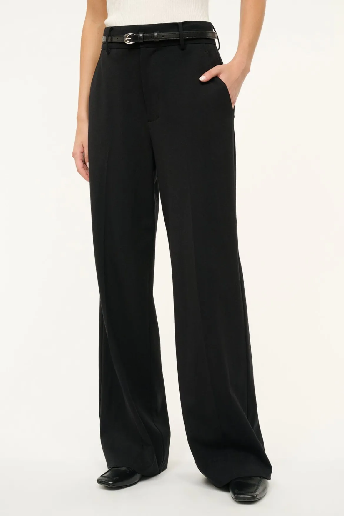 STAUD PRINCE PANT BLACK