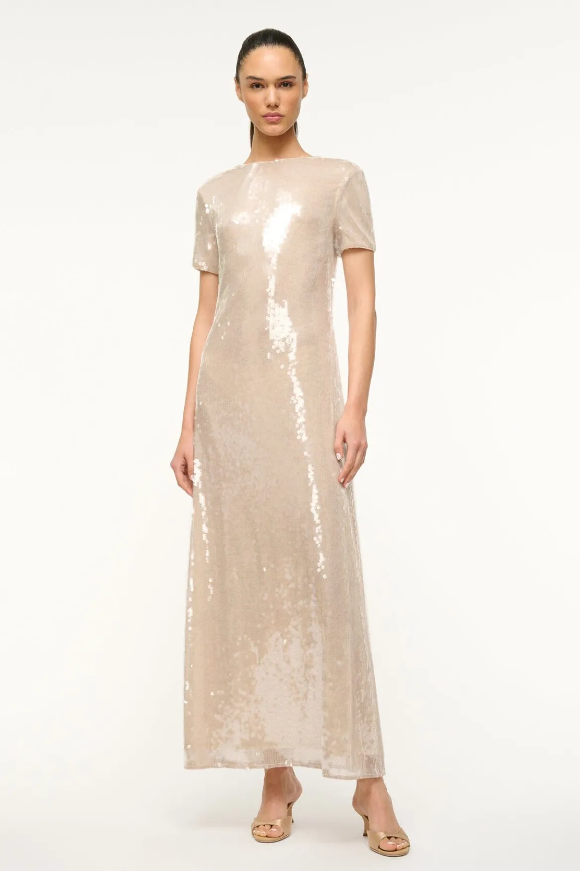 STAUD SAFI DRESS MOON