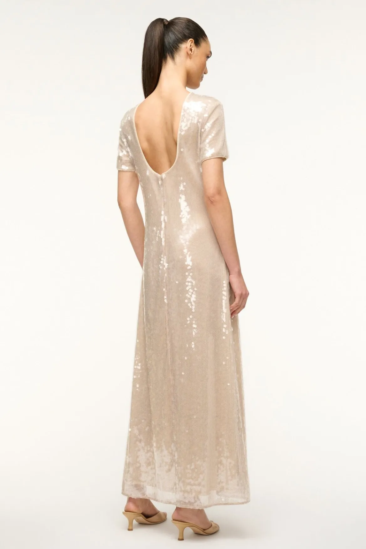 STAUD SAFI DRESS MOON