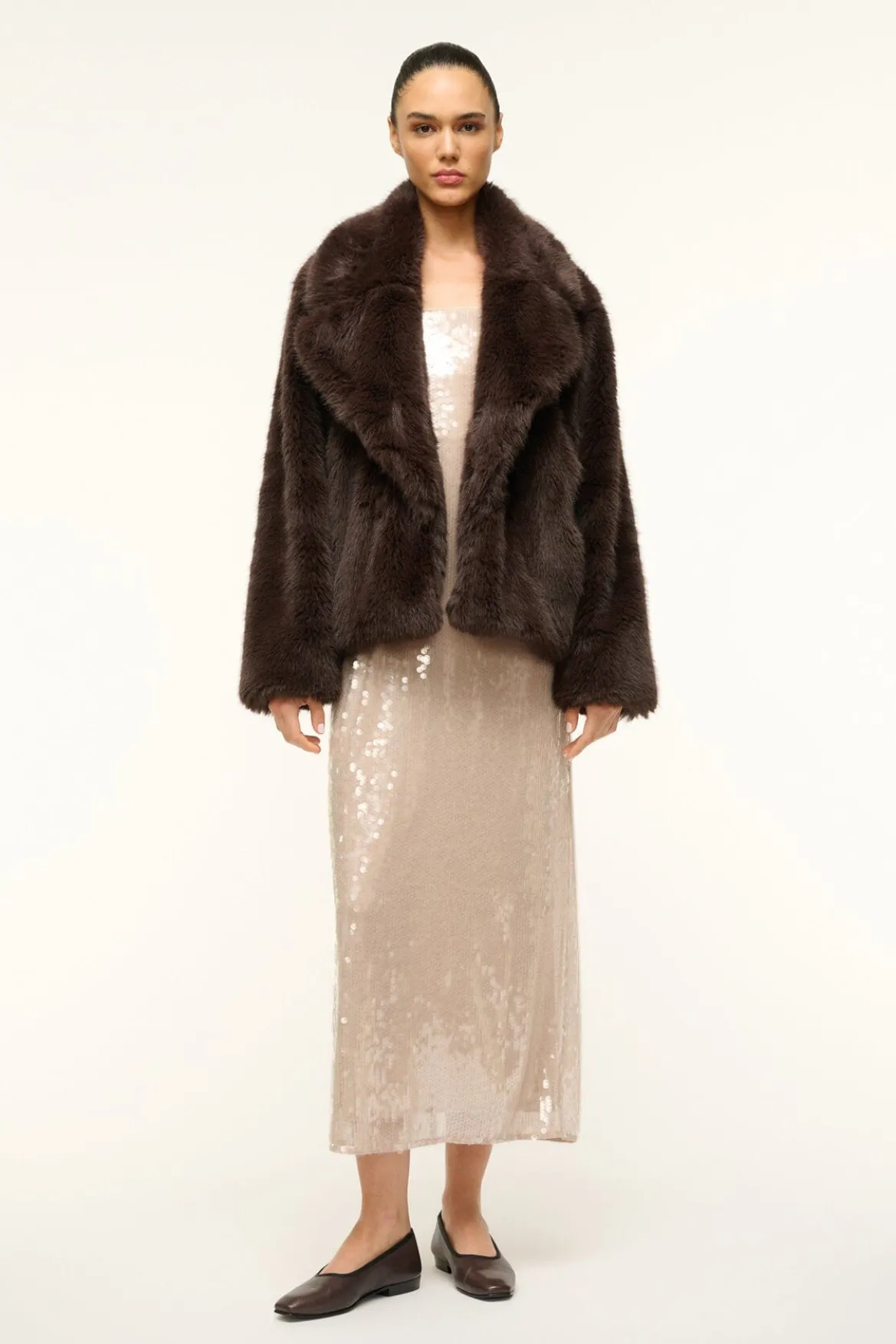 STAUD SOPRANO JACKET ESPRESSO