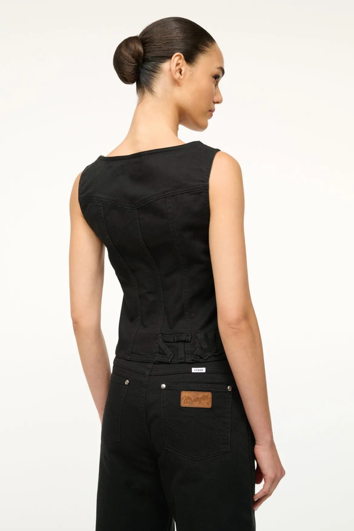 STAUD STAUD WRANGLER TRUCKER TOP BLACK