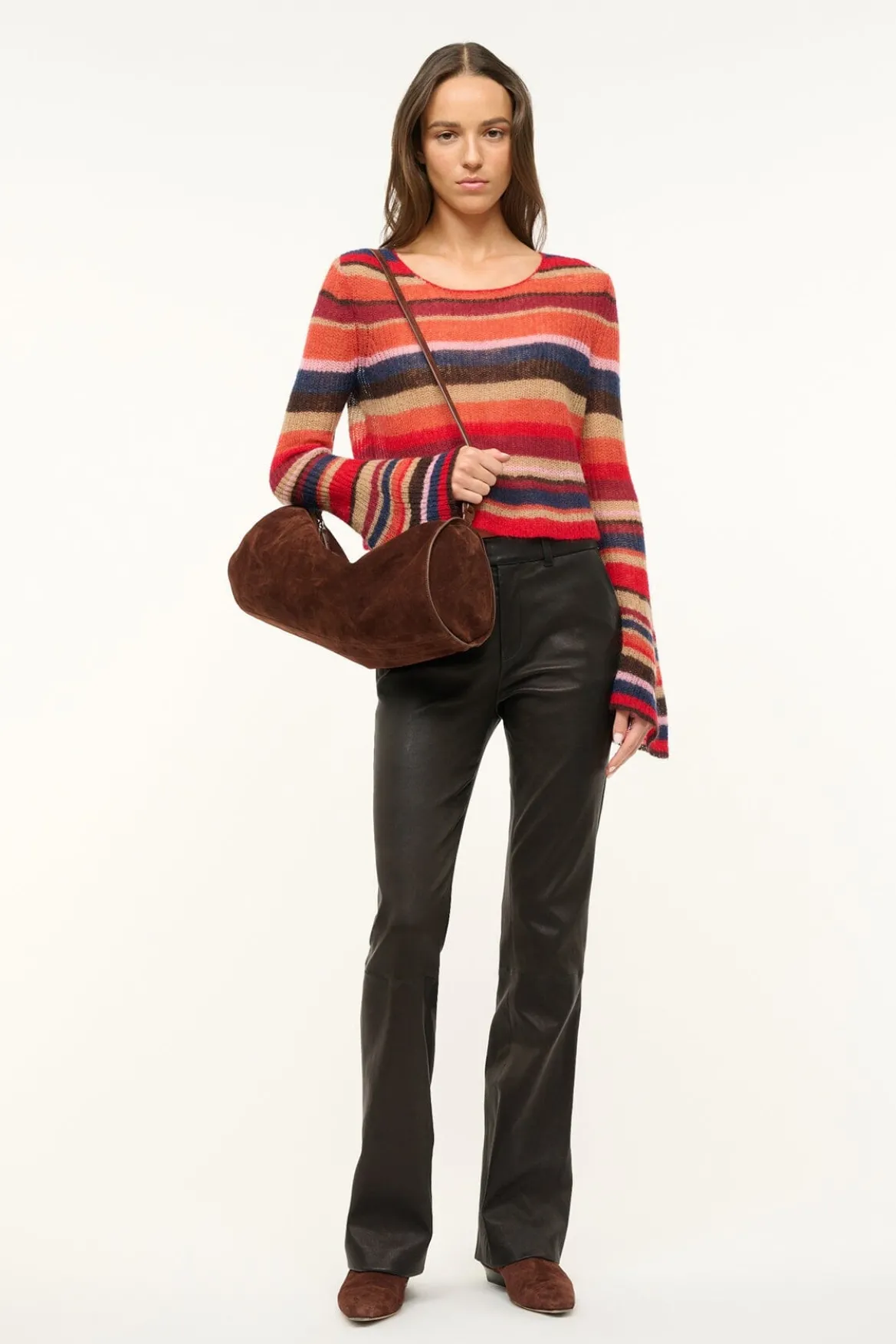 STAUD TARU BAG MAHOGANY