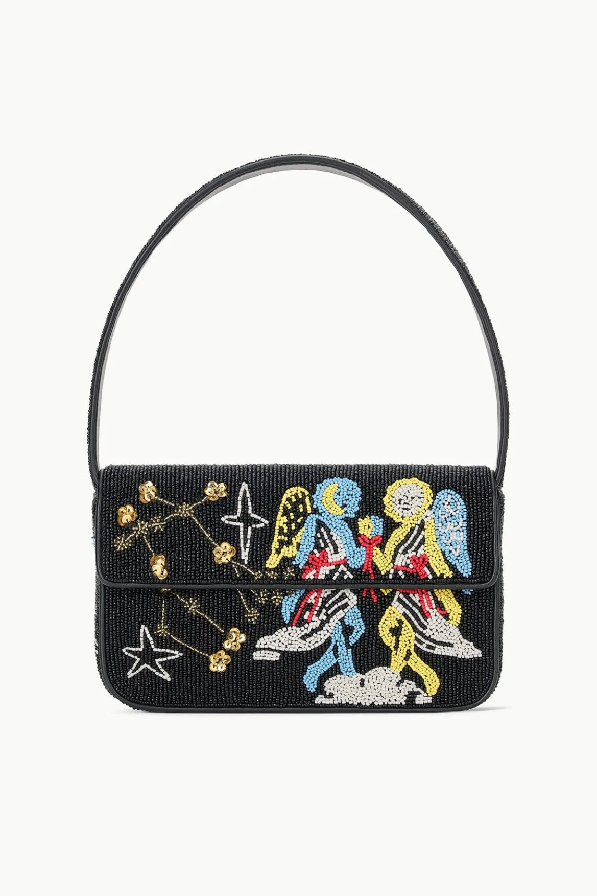 STAUD TOMMY BEADED BAG GEMINI