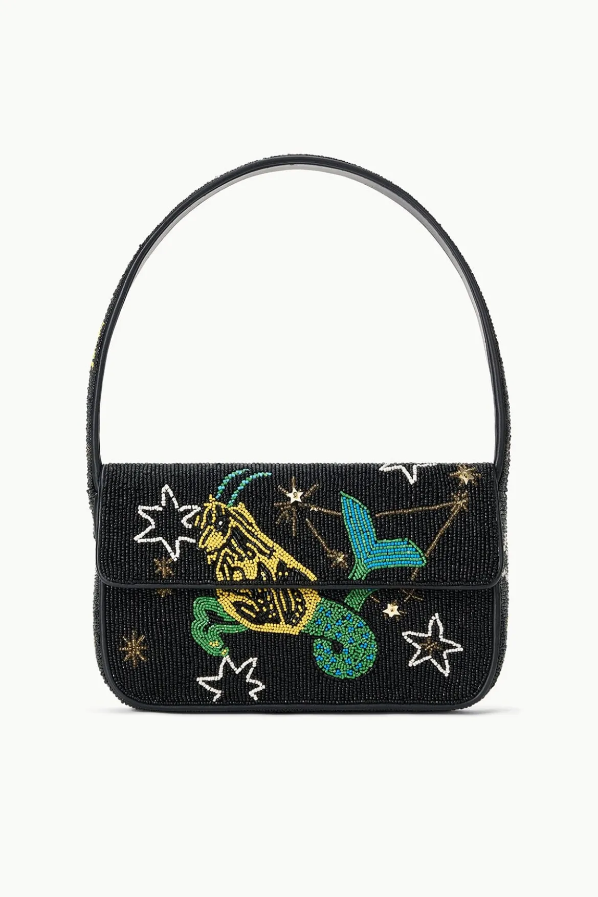 STAUD TOMMY BEADED BAG CAPRICORN