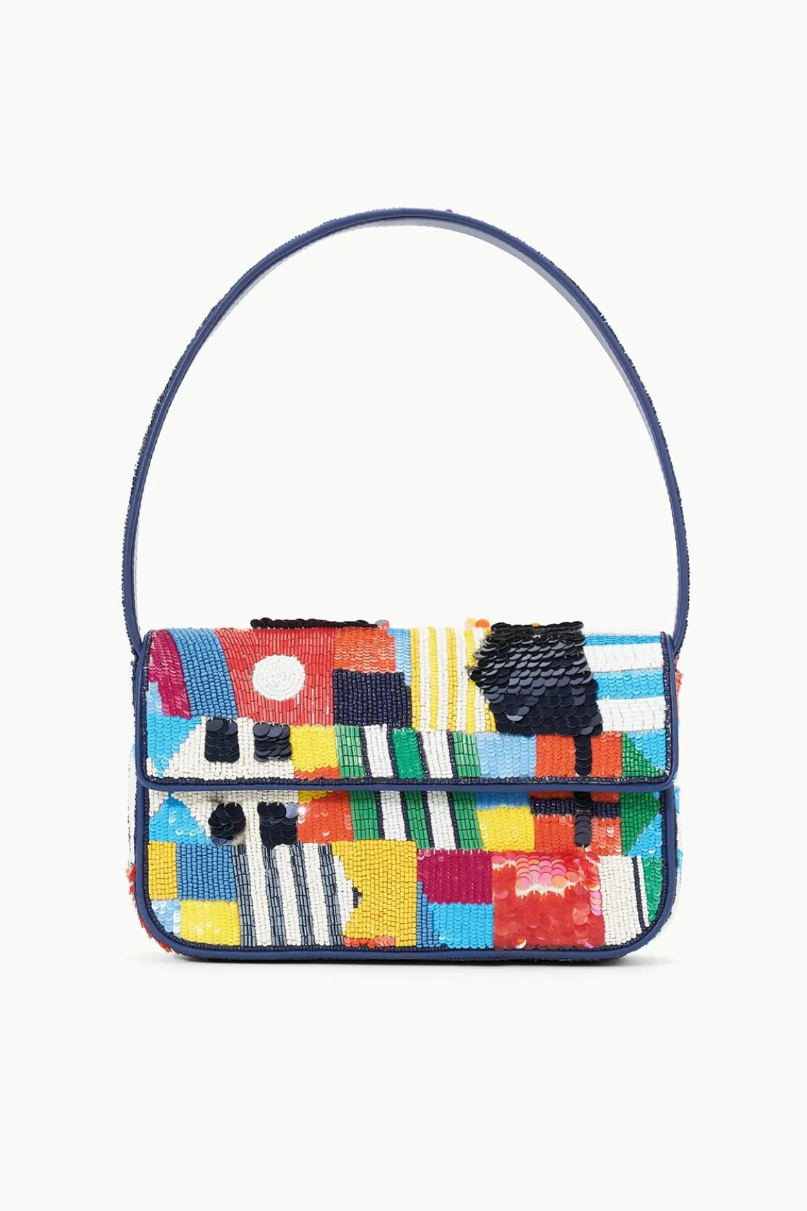 STAUD TOMMY BEADED BAG SAILS UP
