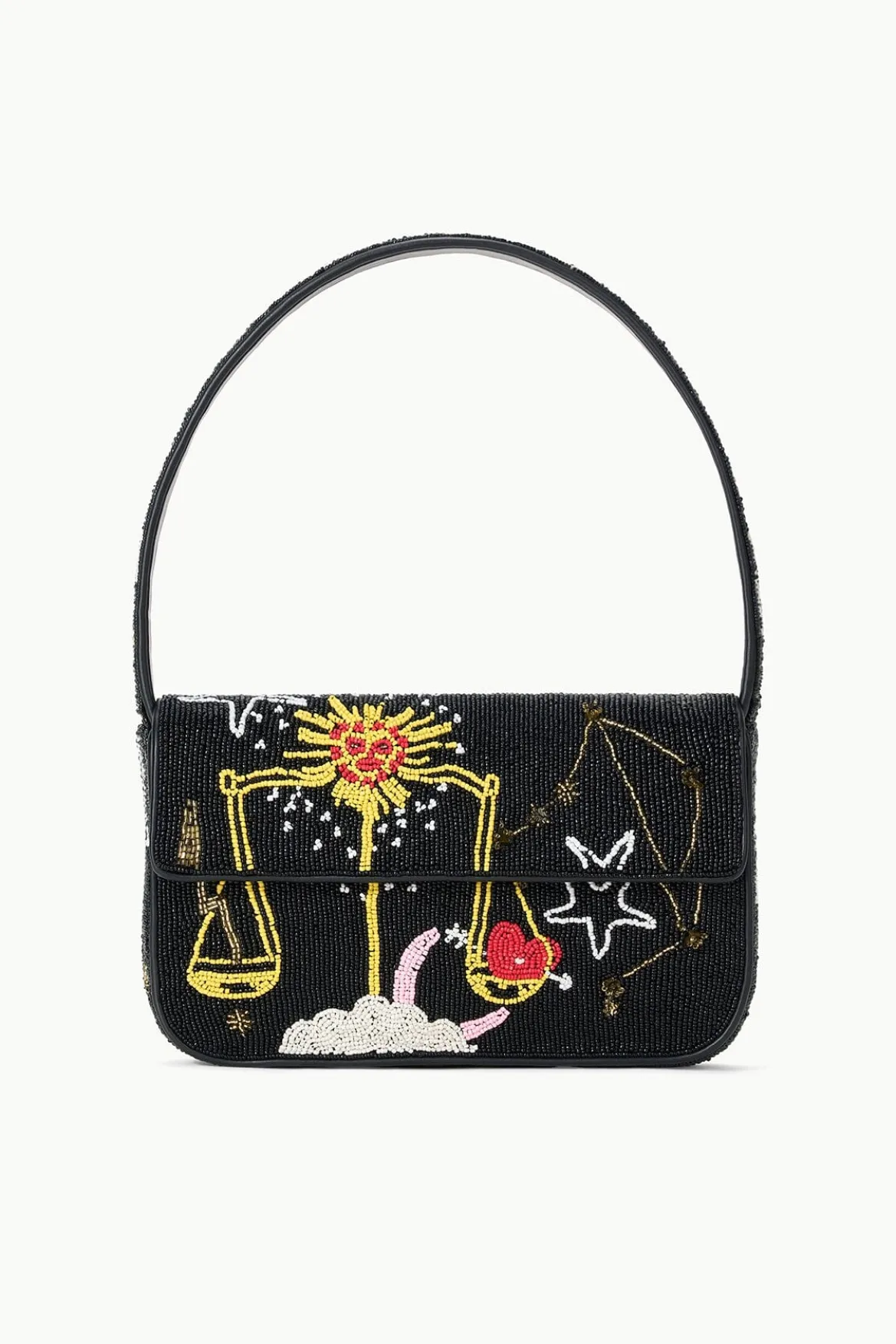 STAUD TOMMY BEADED BAG LIBRA