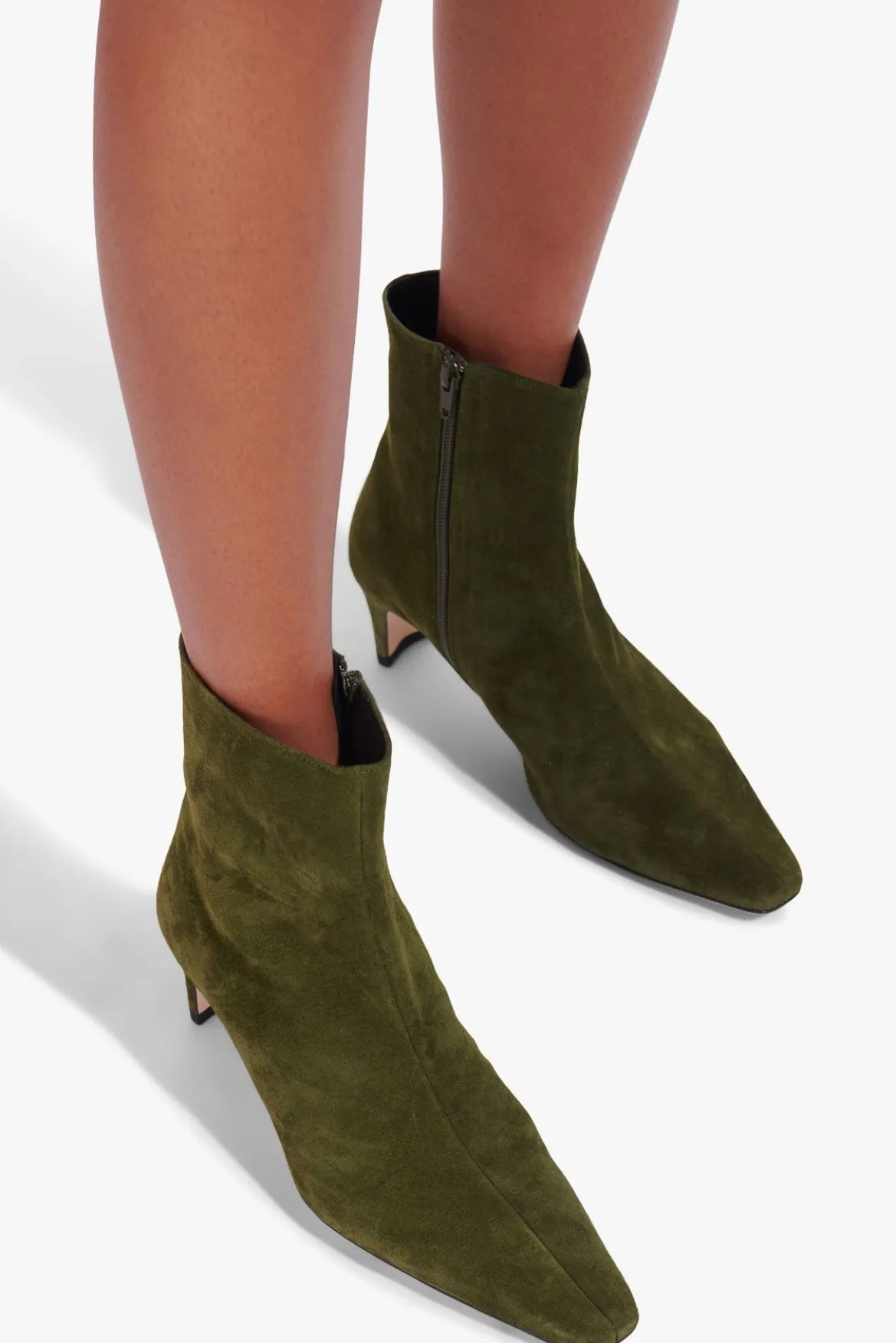 STAUD WALLY ANKLE BOOT OLIVE