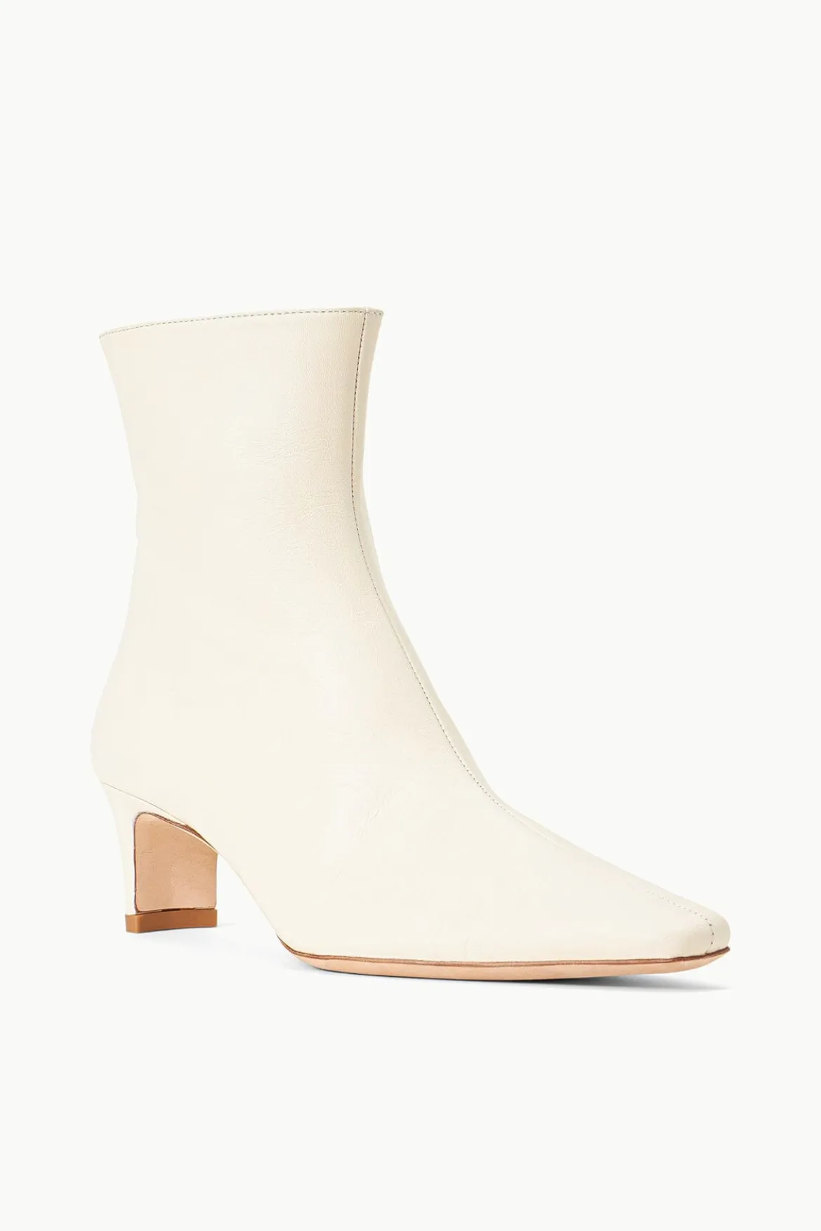 STAUD WALLY ANKLE BOOT CREAM