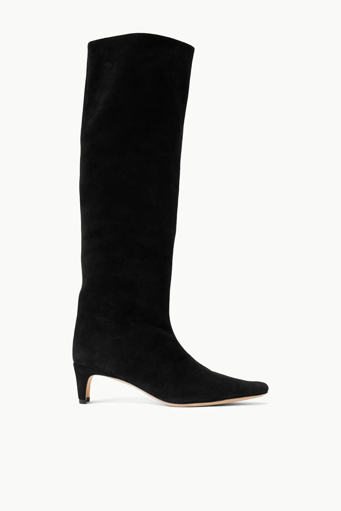 STAUD WALLY BOOT BLACK SUEDE
