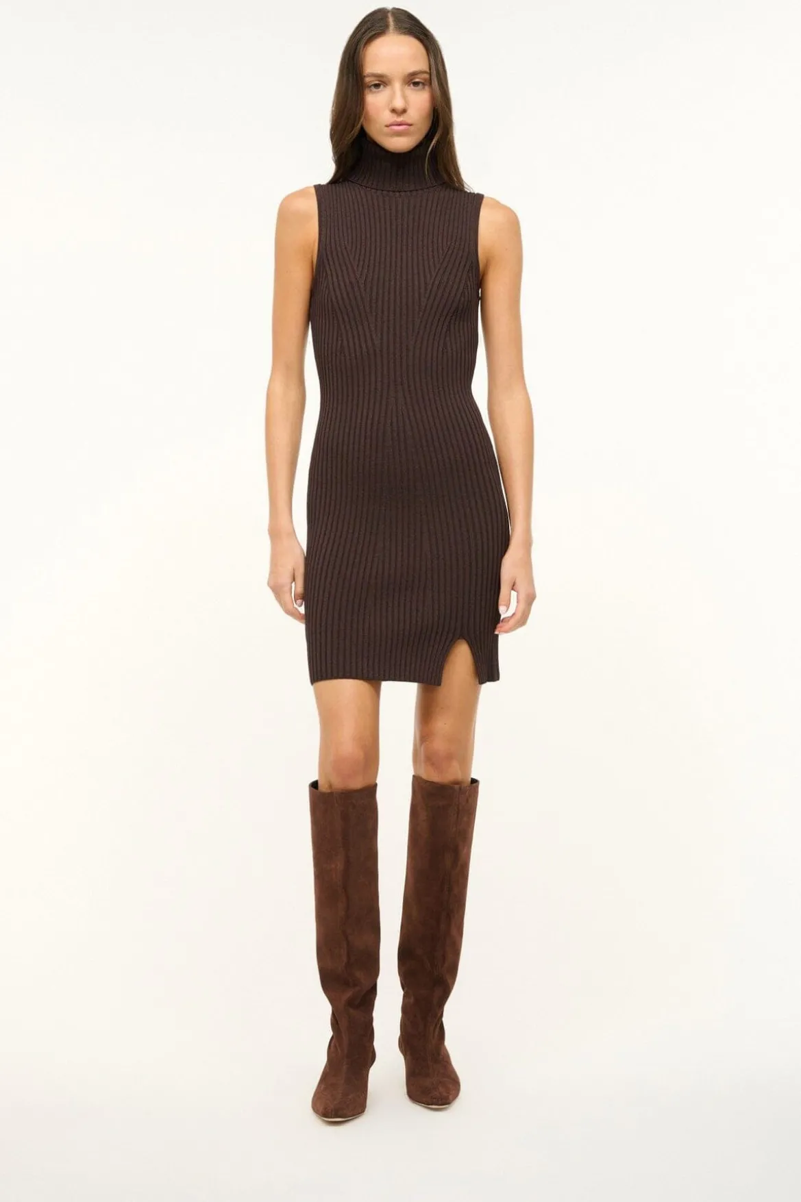 STAUD WALLY BOOT MAHOGANY