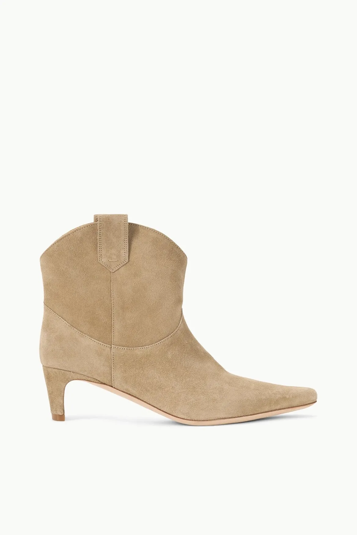 STAUD WESTERN WALLY ANKLE BOOT DUNE