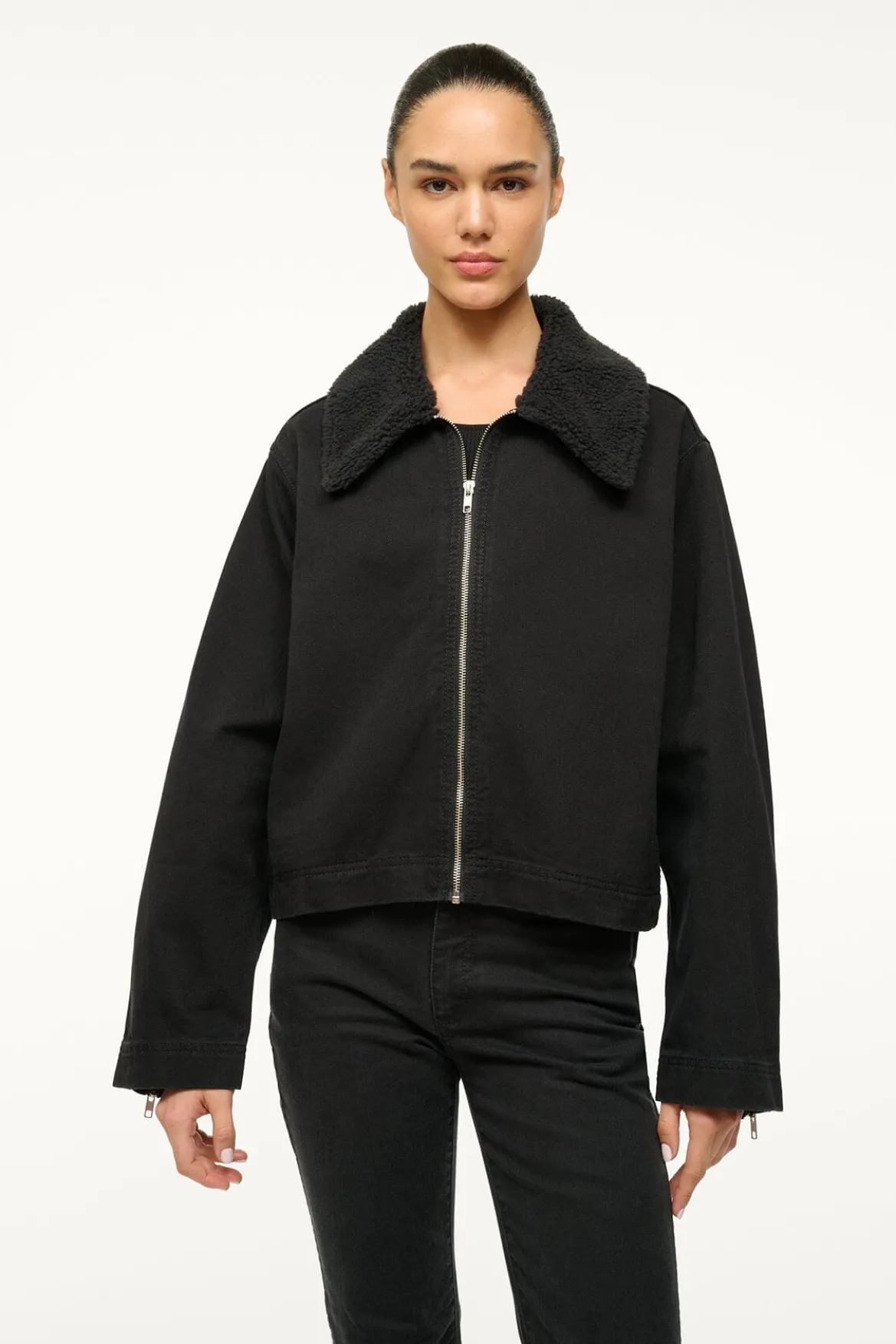 STAUD WRANGLER THE MINIMAL JACKET BLACK