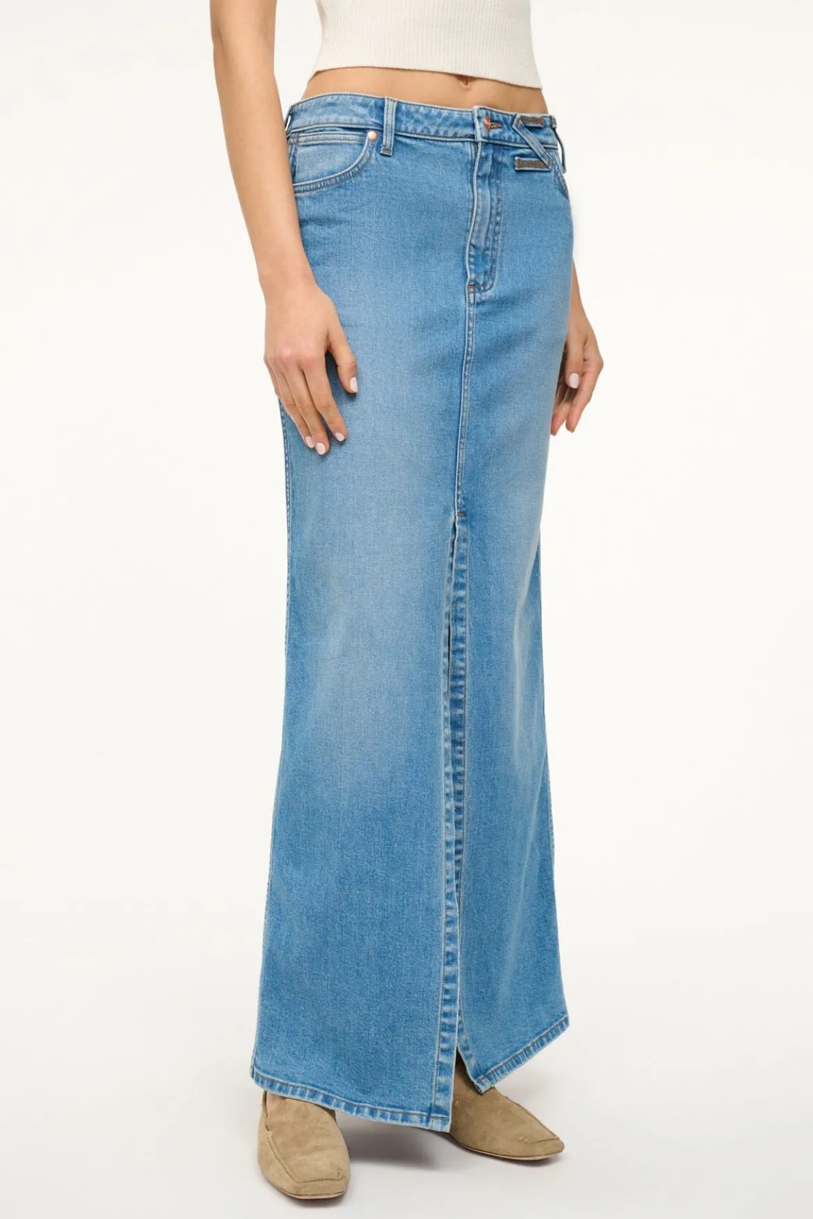 STAUD WRANGLER THE MINI SKIRT