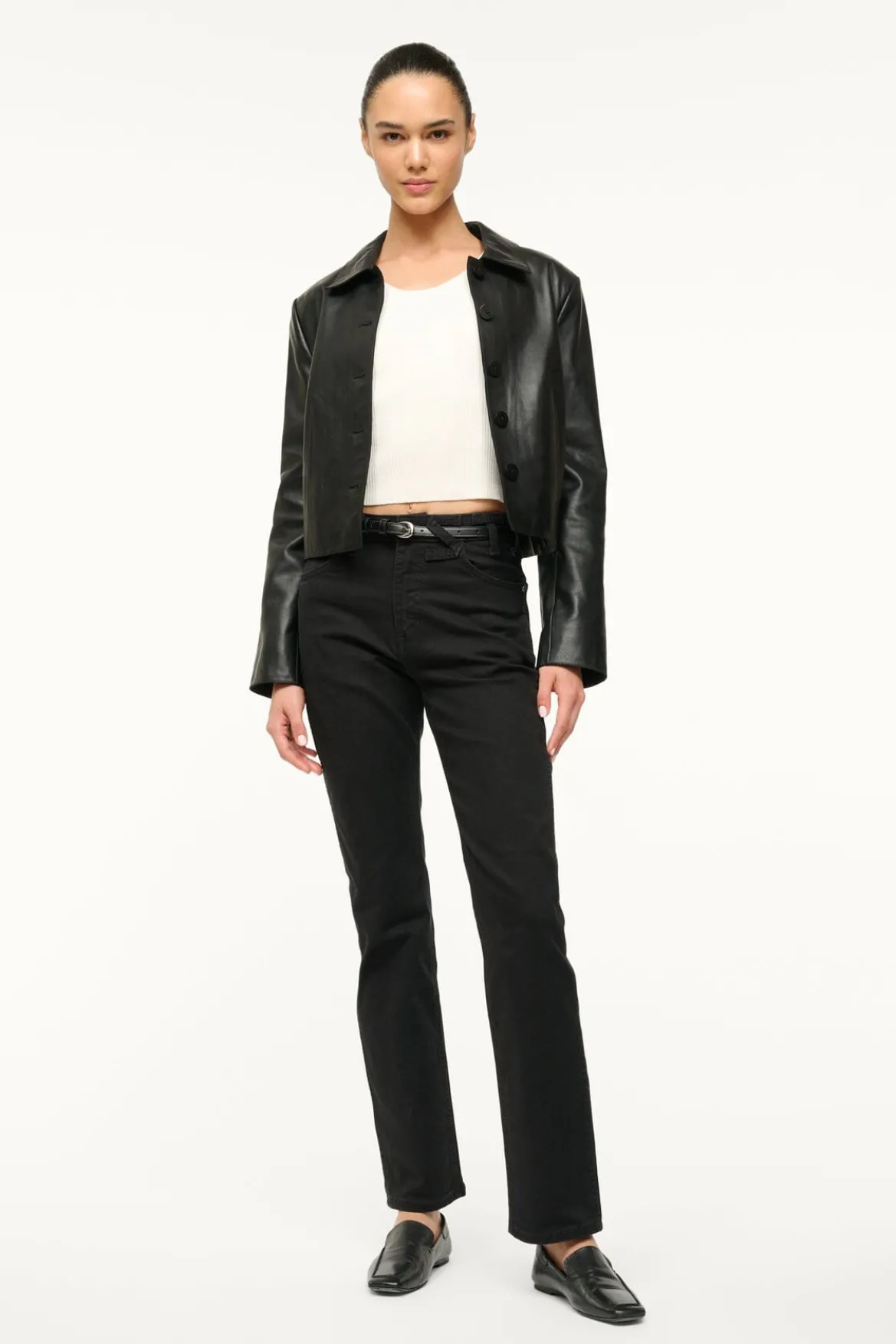 STAUD WRANGLER THE EVERYDAY JEAN BLACK