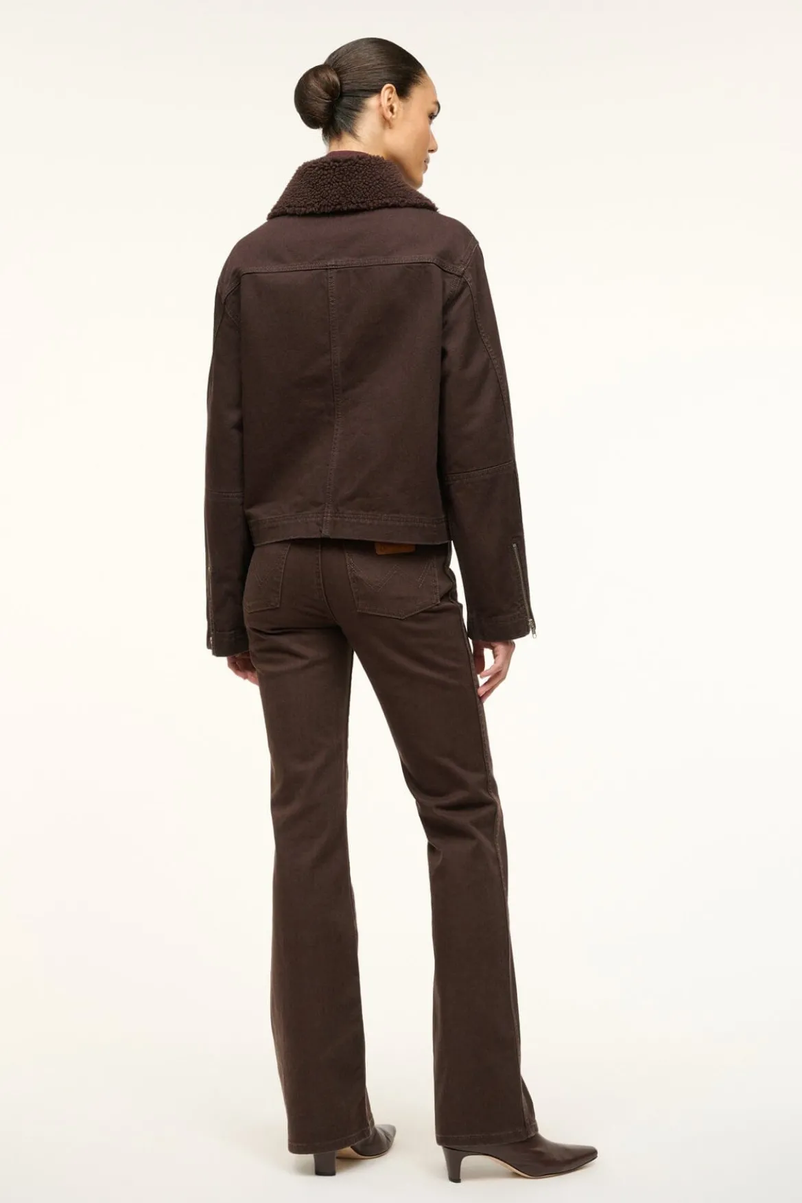 STAUD WRANGLER THE MINIMAL JACKET EARTH