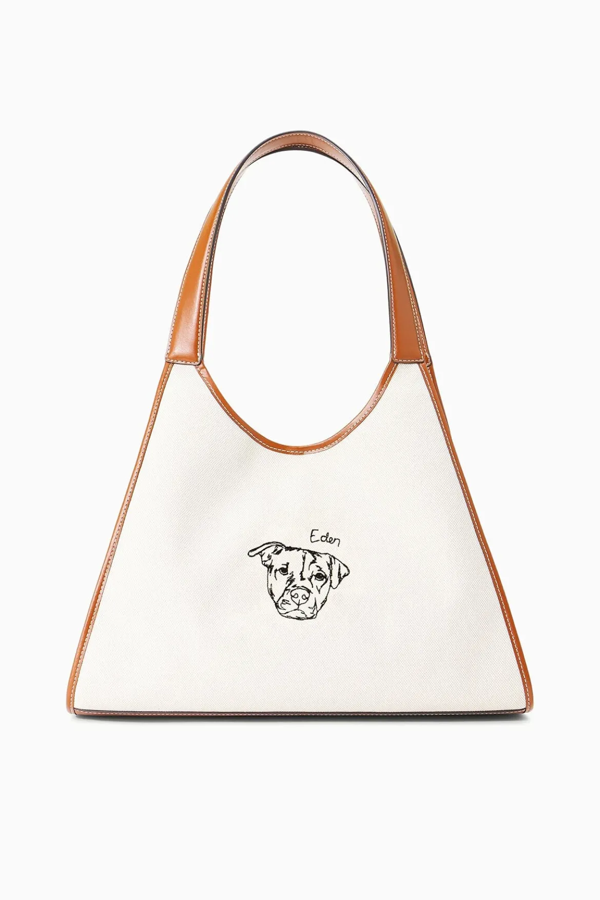 STAUD x C.BONZ CUSTOM SOFT REY TOTE BAG | CREAM TAN